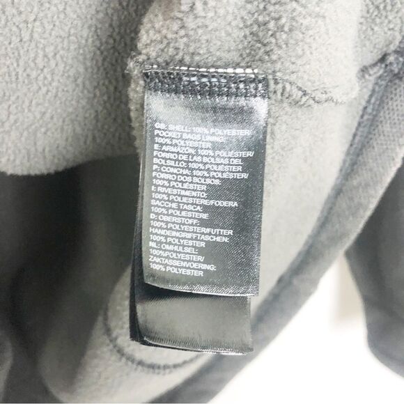 THE NORTH FACE | Charcoal Gray Full Zip Snap Jacket Large Buttons Women’s Size L - Picture 6 of 7